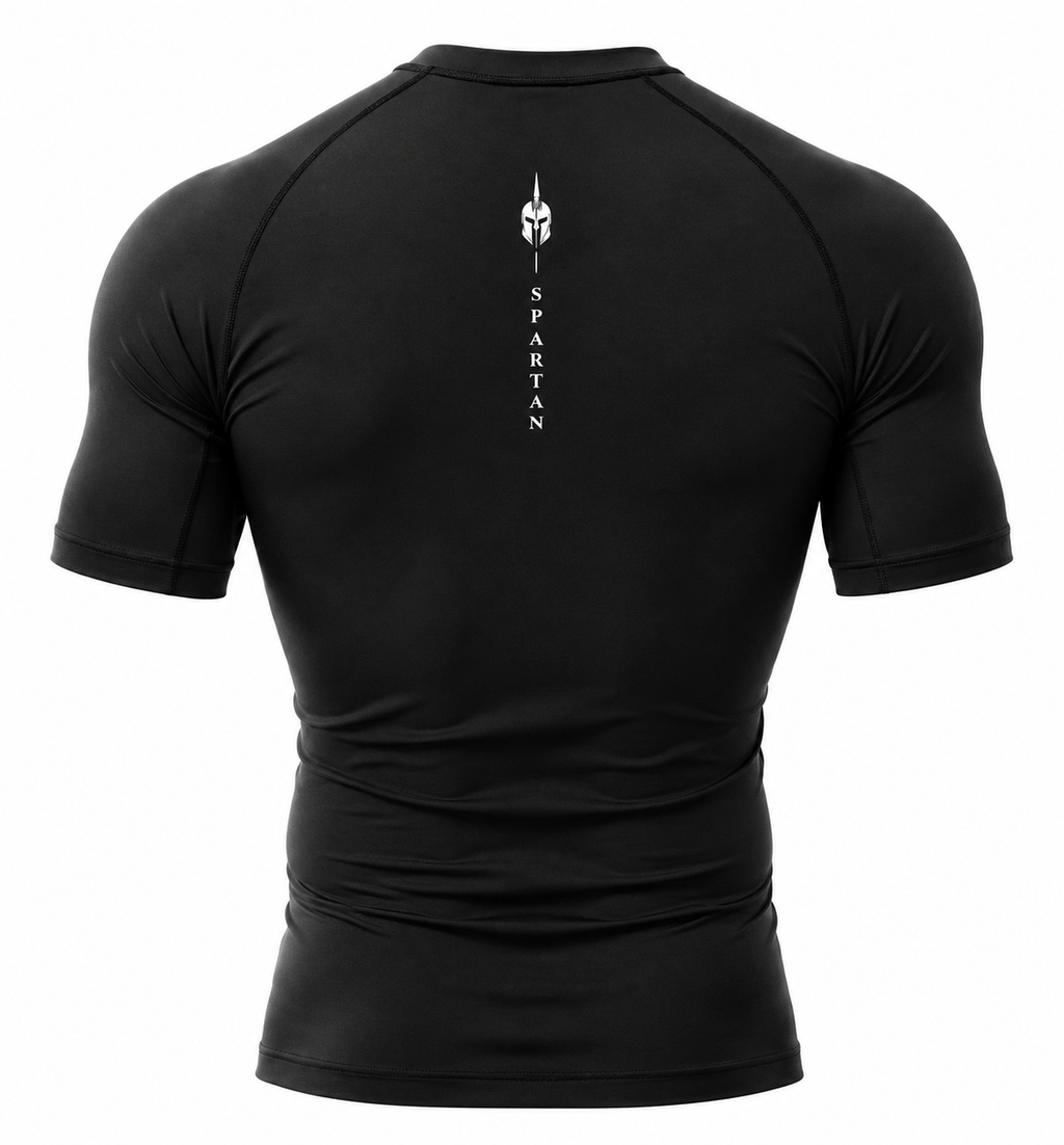 Spartan Performance Compression Shirt - Black