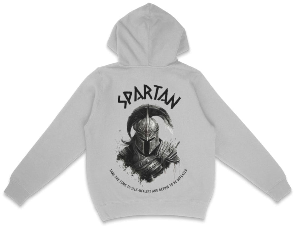 Refuse to be Defeated Hoodie Grey